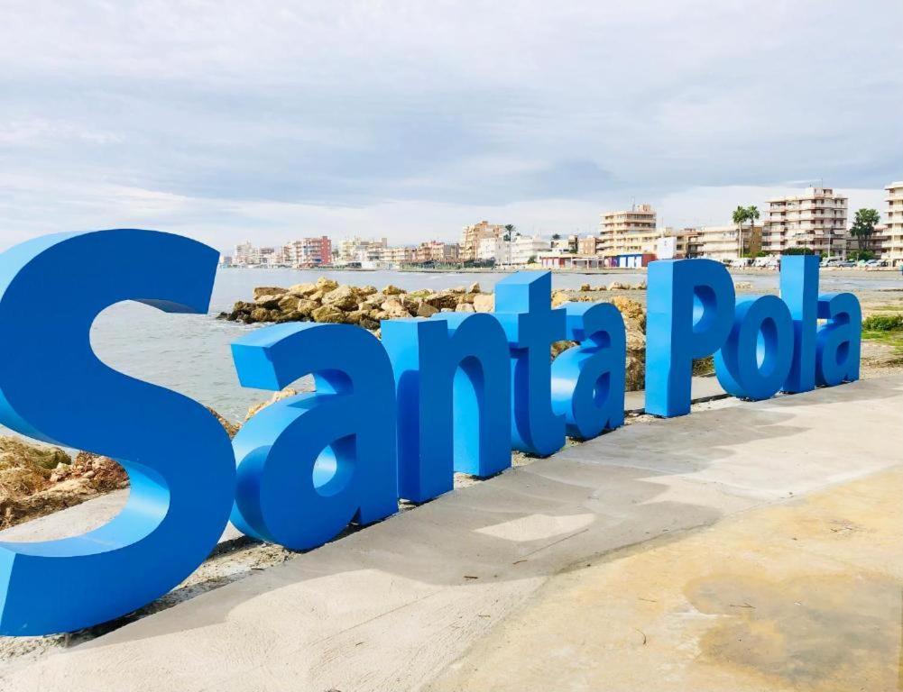 Casa Calera. Con Terraza Y Bbq Villa Santa Pola Eksteriør bilde